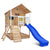 Lifespan Kids Warrigal Cubby House with Blue Slide