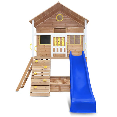 Lifespan Kids Warrigal Cubby House with Blue Slide