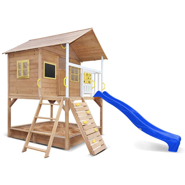 Lifespan Kids Warrigal Cubby House with Blue Slide