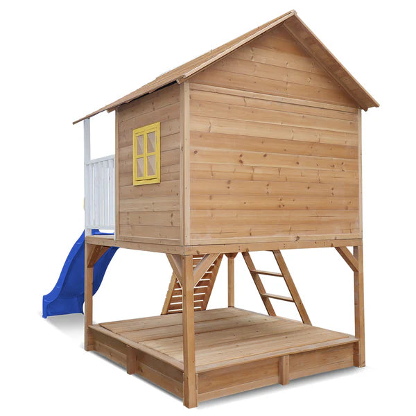 Lifespan Kids Warrigal Cubby House with Blue Slide