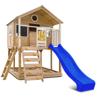 Lifespan Kids Warrigal Cubby House with Blue Slide