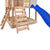 Lifespan Kids Warrigal Cubby House with Blue Slide