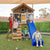 Lifespan Kids Warrigal Cubby House with Blue Slide