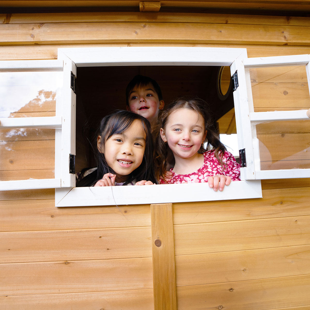 Lifespan Kids Warrigal Cubby House with Blue Slide