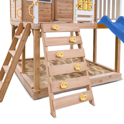 Lifespan Kids Warrigal Cubby House with 2.2m Slide (Blue)