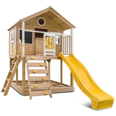 Lifespan Kids Warrigal Cubby House with Slide (Yellow)