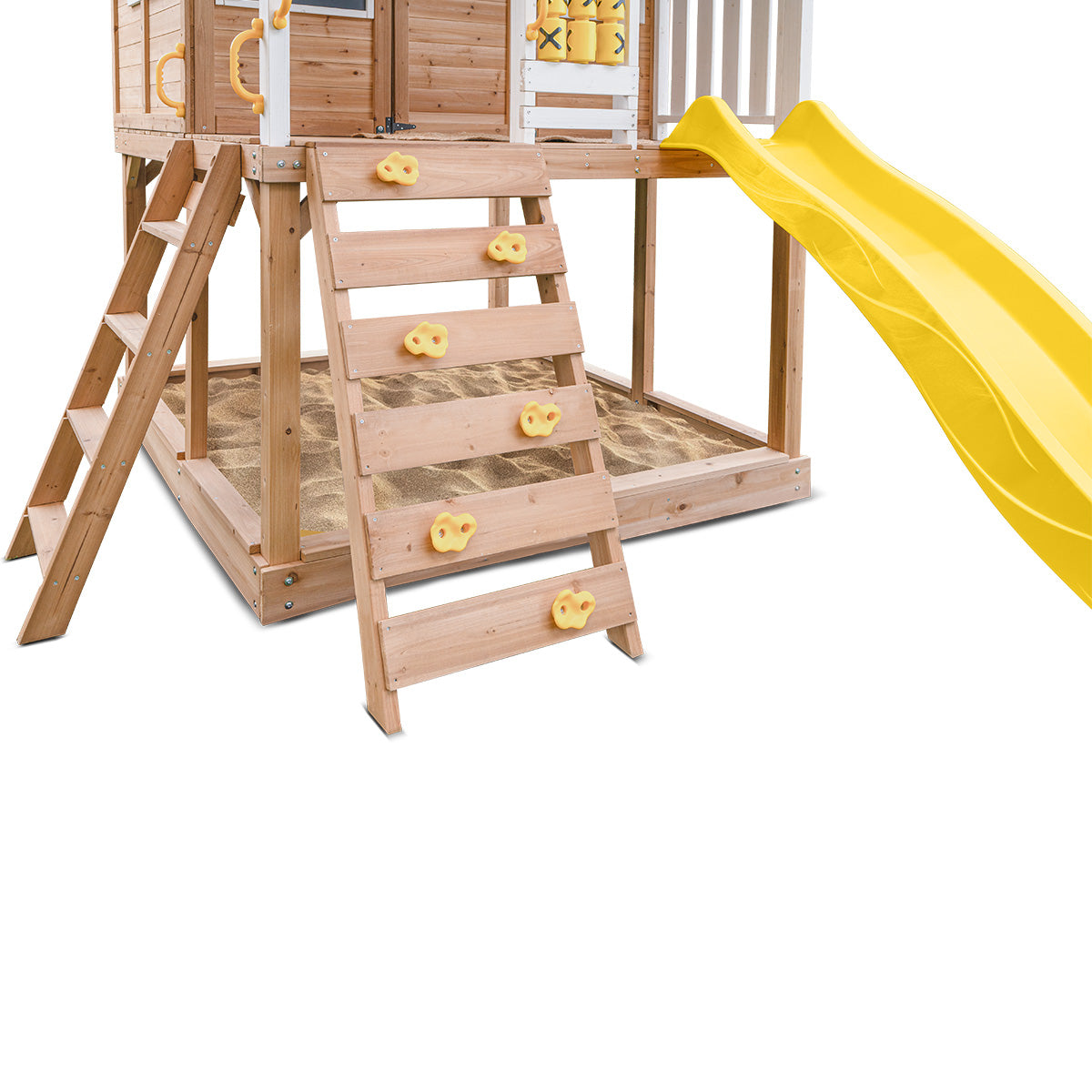 Lifespan Kids Warrigal Cubby House with Slide (Yellow)