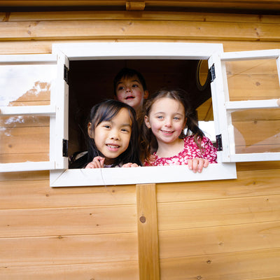 Lifespan Kids Warrigal Cubby House with Slide (Yellow)