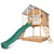 Lifespan Kids Winchester Cubby House with Elevation Kit & 3.0m Green Slide