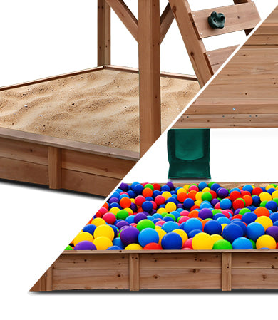 Lifespan Kids Winchester Cubby House (Elevated 1.2m) with 2.2m Slide (Pastel Blue)