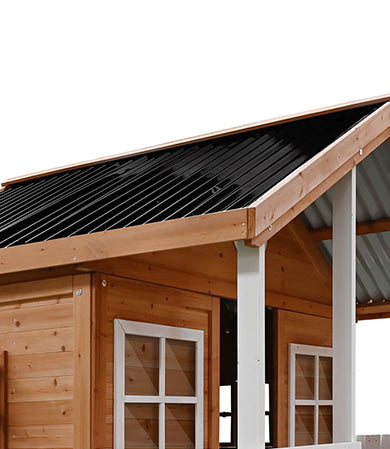 Lifespan Kids Winchester Cubby House (Elevated 1.45m) with 3.0m Slide (Pastel Pink)