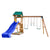 Lifespan Kids Birmingham Play Centre Set with 2.2m Blue Slide