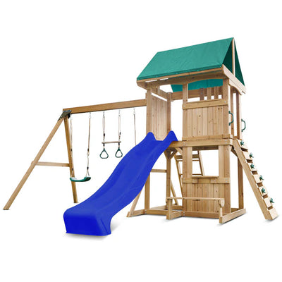 Lifespan Kids Carindale Play Centre Set with 2.2m Blue Slide