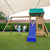 Lifespan Kids Carindale Play Centre Set with 2.2m Blue Slide