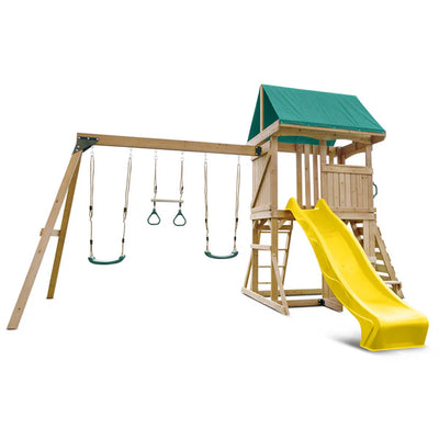 Lifespan Kids Carindale Play Centre Set with 2.2m Yellow Slide