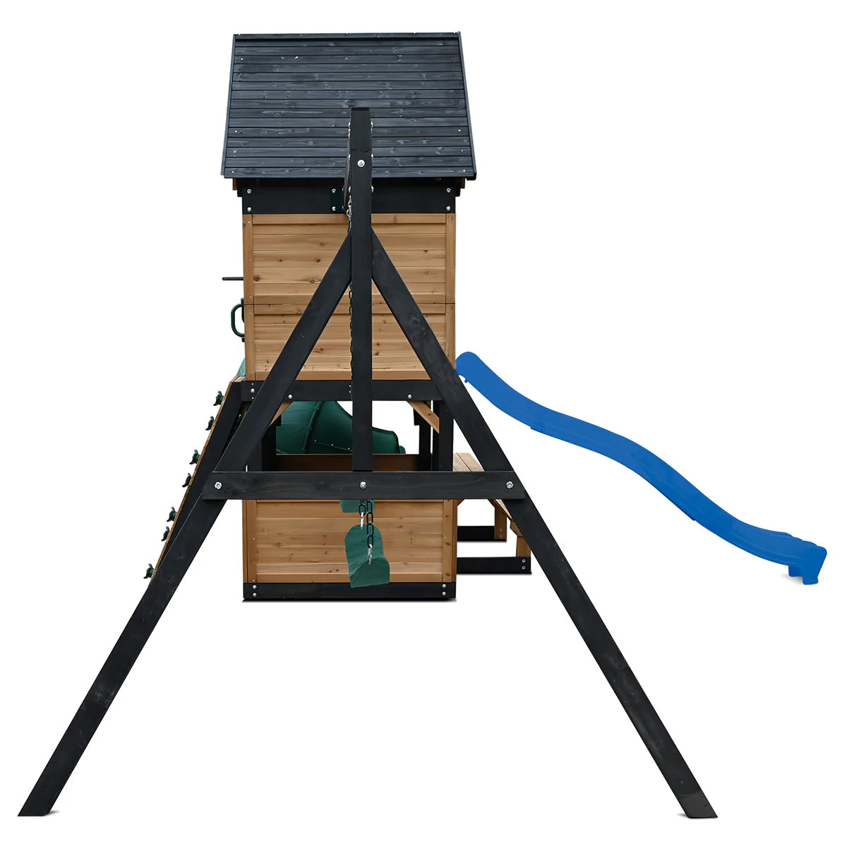 Lifespan Kids Claremont Swing Set & Play Centre with 2.2m Slide (Blue)