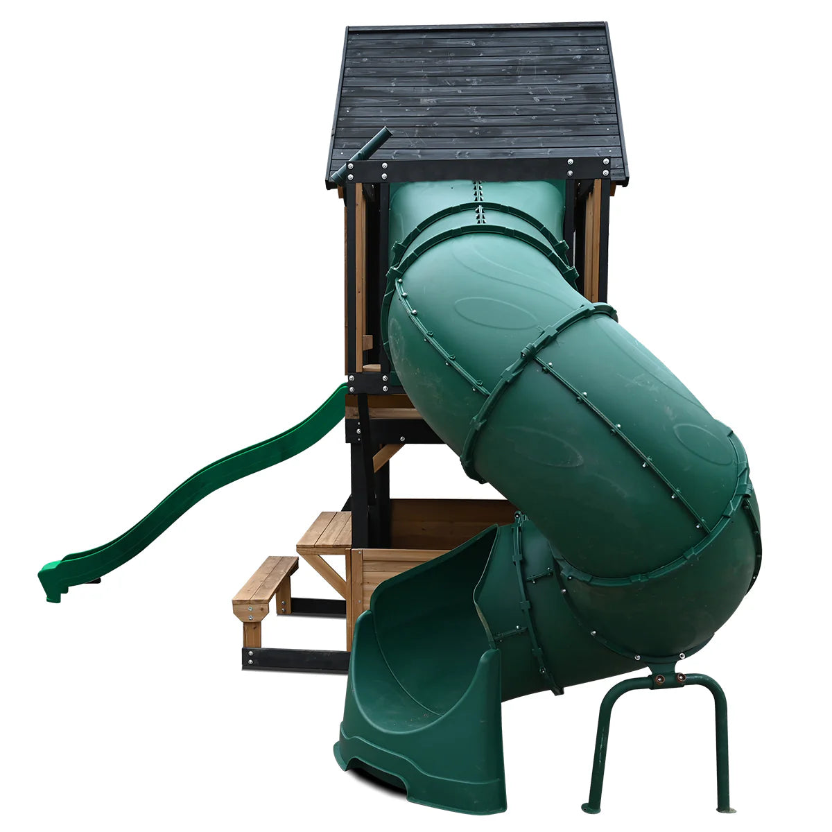 Lifespan Kids Claremont Swing Set & Play Centre with 2.2m Slide (Green)