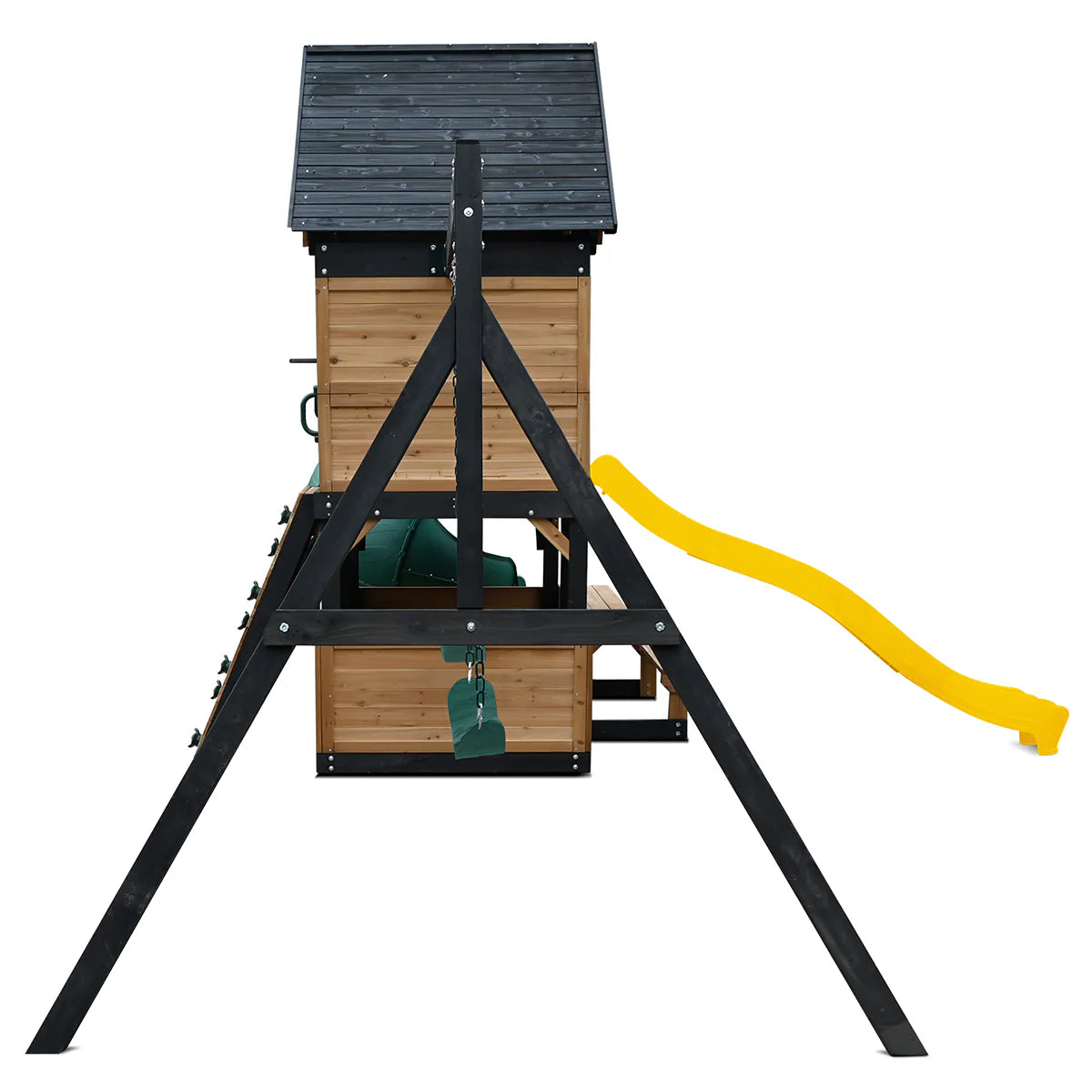 Lifespan Kids Claremont Swing Set & Play Centre with 2.2m Slide (Yellow)