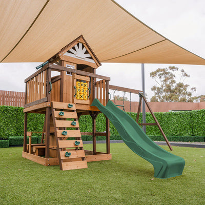 Lifespan Kids Coventry Play Centre Set with 2.2m Green Slide