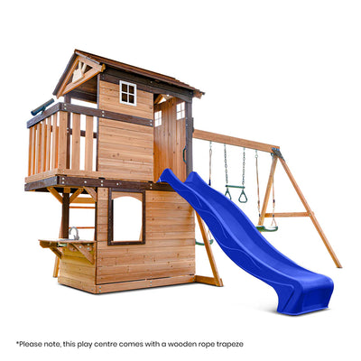 Lifespan Kids Darlington Play Centre Set with 2.2m Blue Slide