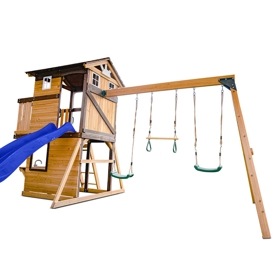 Lifespan Kids Darlington Play Centre Set with 2.2m Blue Slide