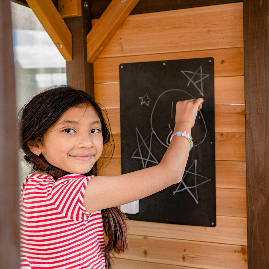 Lifespan Kids Darlington Swing Set & Play Centre with 2.2m Slide (Pastel Blue)