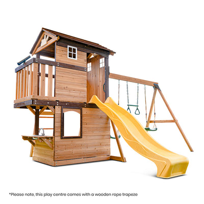 Lifespan Kids Darlington Play Centre Set with 2.2m Yellow Slide