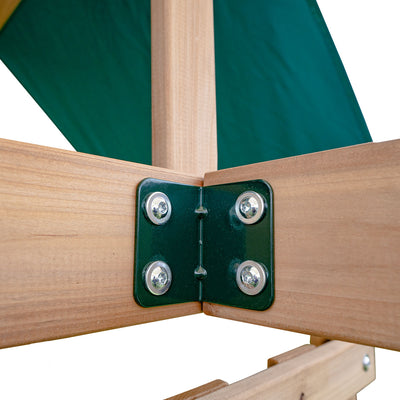 Lifespan Kids Greenvale Play Centre with 1.8m Slide (Green)