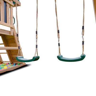Lifespan Kids Greenvale Play Centre with 1.8m Slide (Pastel Blue)
