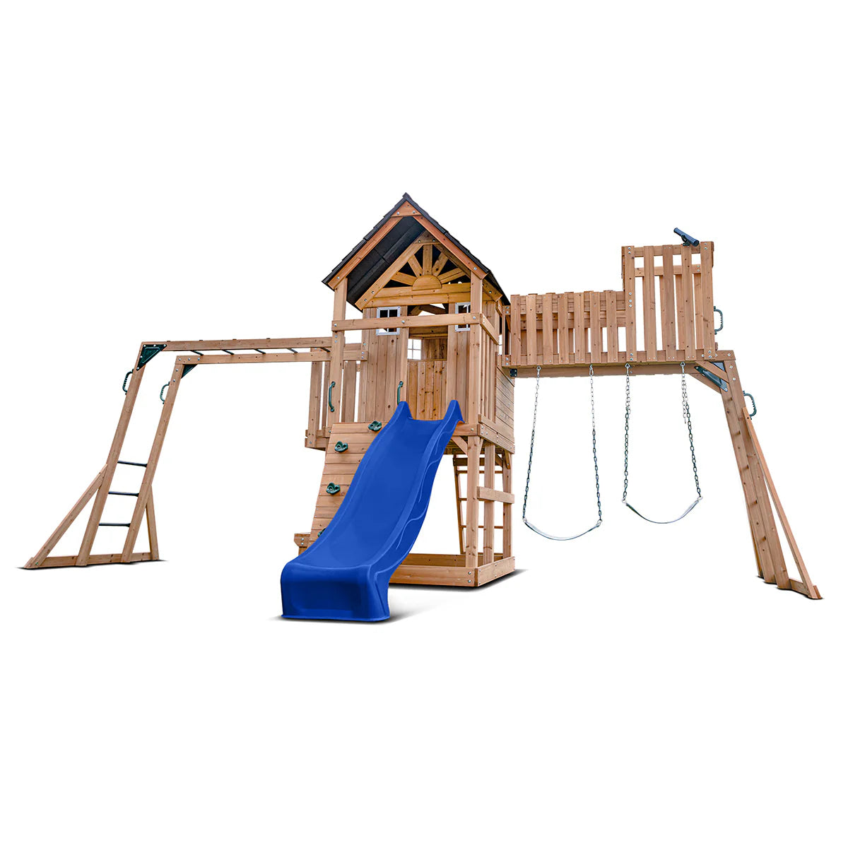 Lifespan Kids Kensington Play Centre Set with 2.2m Blue Slide