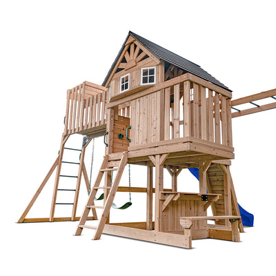 Lifespan Kids Kensington Play Centre Set with 2.2m Blue Slide