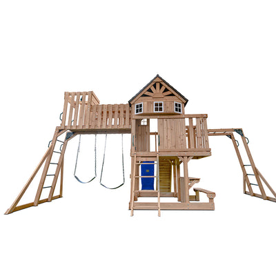 Lifespan Kids Kensington Play Centre Set with 2.2m Blue Slide