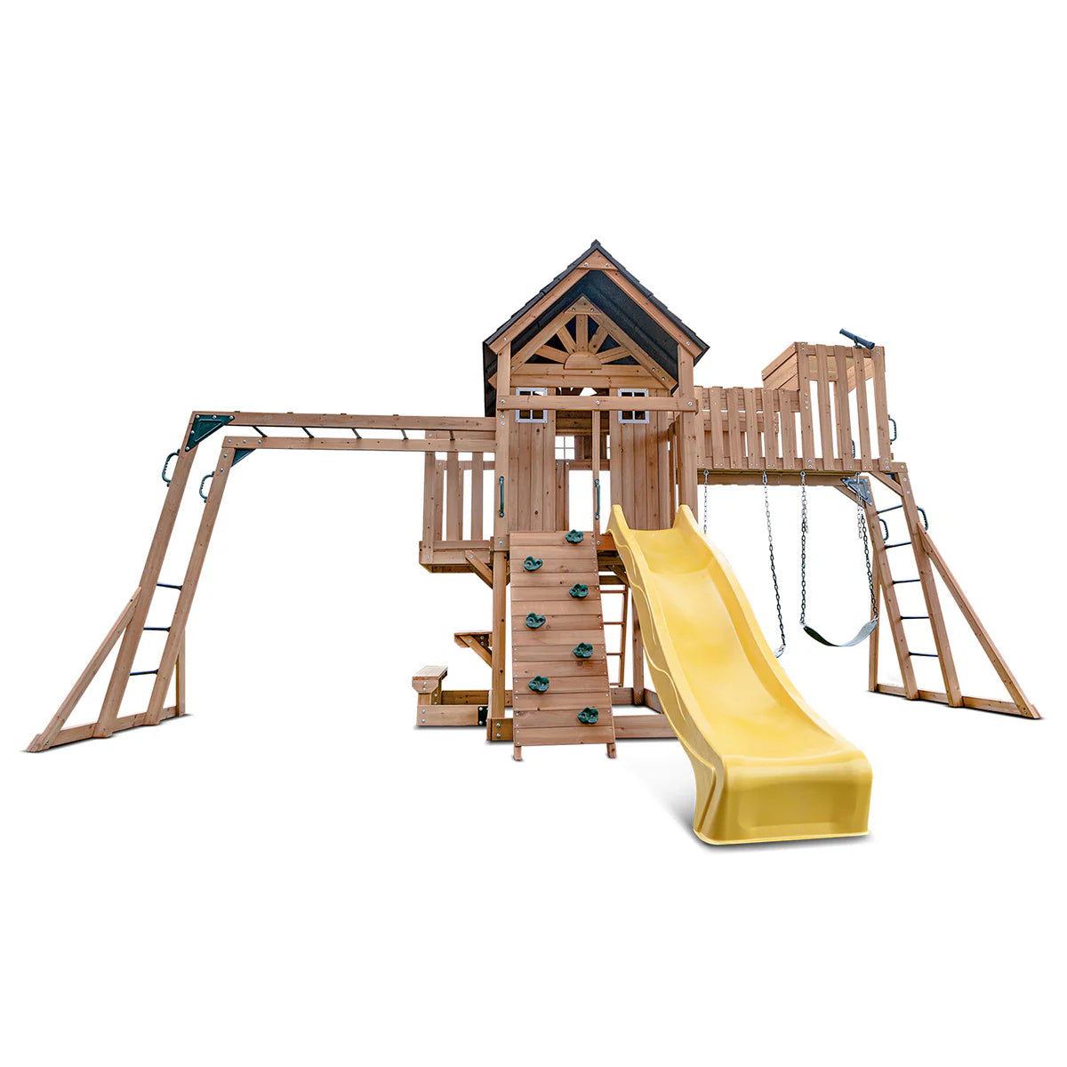 Lifespan Kids Kensington Play Centre Set with 2.2m Yellow Slide