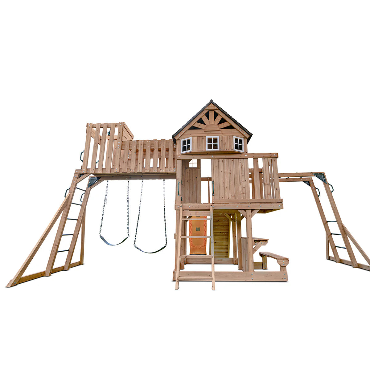 Lifespan Kids Kensington Play Centre Set with 2.2m Yellow Slide