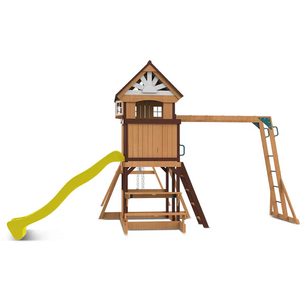 Lifespan Kids Meer Brook Play Centre Set with 2.2m Yellow Slide