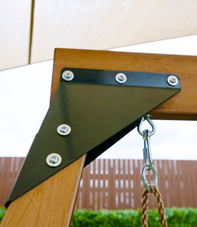 Lifespan Kids Montrose Swing Set & Play Centre with 2.2m Slide (White)