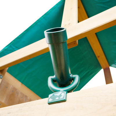 Lifespan Kids Montrose Swing Set & Play Centre with 2.2m Slide (White)