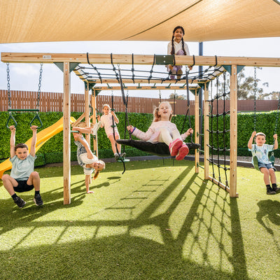 Lifespan Kids Orangutan Climbing Cube Play Centre (Yellow Slide)