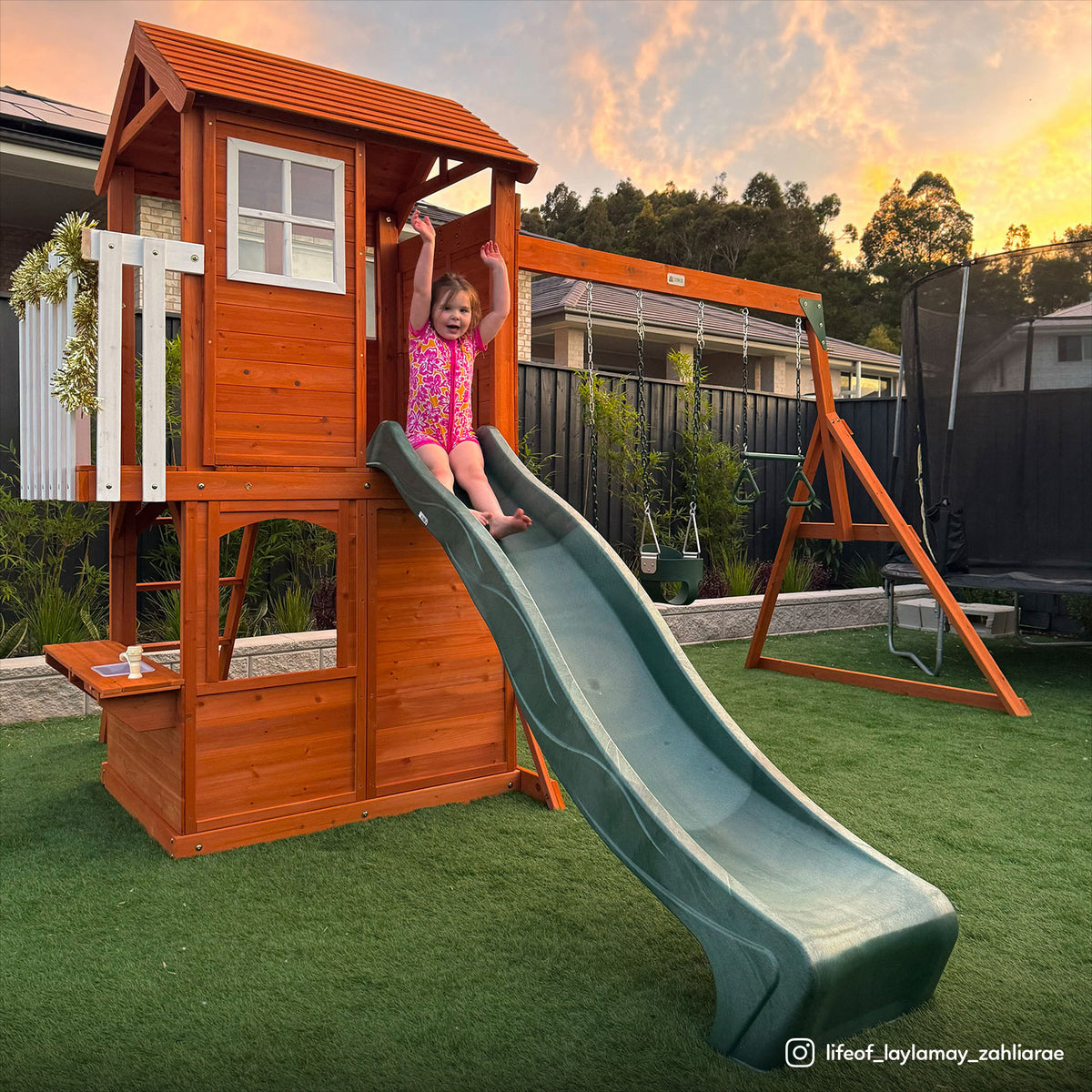 Lifespan Kids Springlake Play Centre (Green Slide)