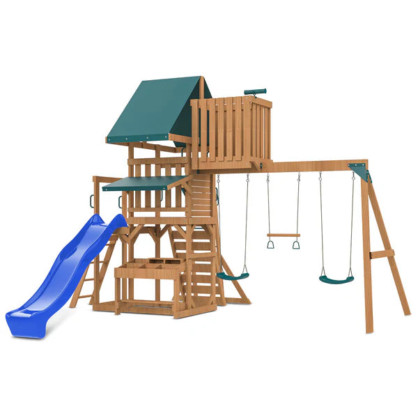 Lifespan Kids Walton Play Centre Set with 2.2m Blue Slide