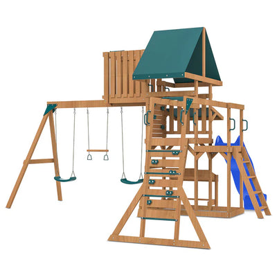 Lifespan Kids Walton Play Centre Set with 2.2m Blue Slide