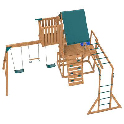 Lifespan Kids Walton Play Centre Set with 2.2m Blue Slide