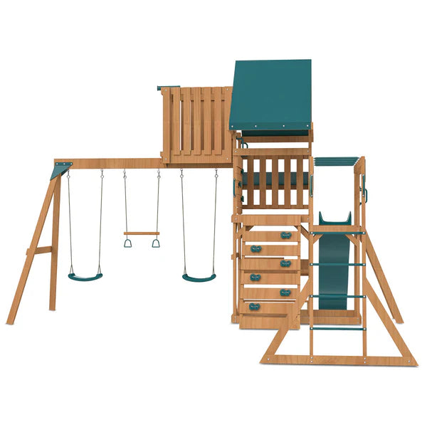 Lifespan Kids Walton Play Centre Set with 2.2m Green Slide