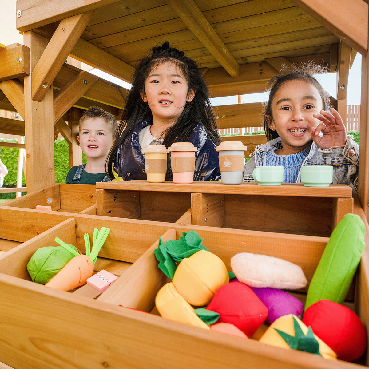 Lifespan Kids Walton Swing Set, Monkey Bars & Play Centre with 2.2m Slide (White)