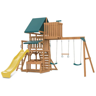 Lifespan Kids Walton Play Centre Set with 2.2m Yellow Slide