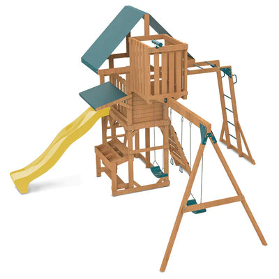 Lifespan Kids Walton Play Centre Set with 2.2m Yellow Slide