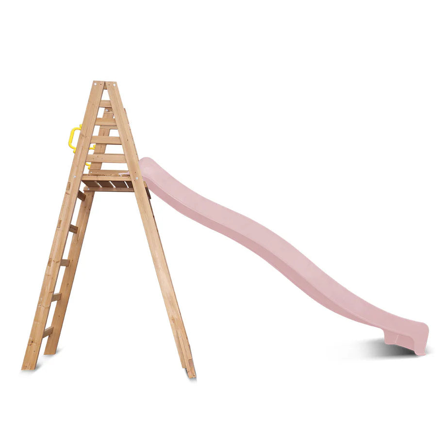 Lifespan Kids Jumbo Climb & 3.0m Slide (Pastel Pink)