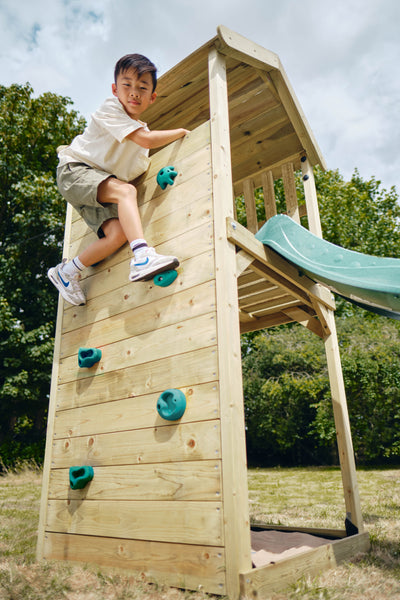 Lookout Tower Colour Pop Play Centre with Swings & Monkey Bars by Plum Play (NEW)
