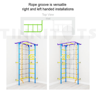 Swedish Corner Wallbars S4 - TINNITOTS