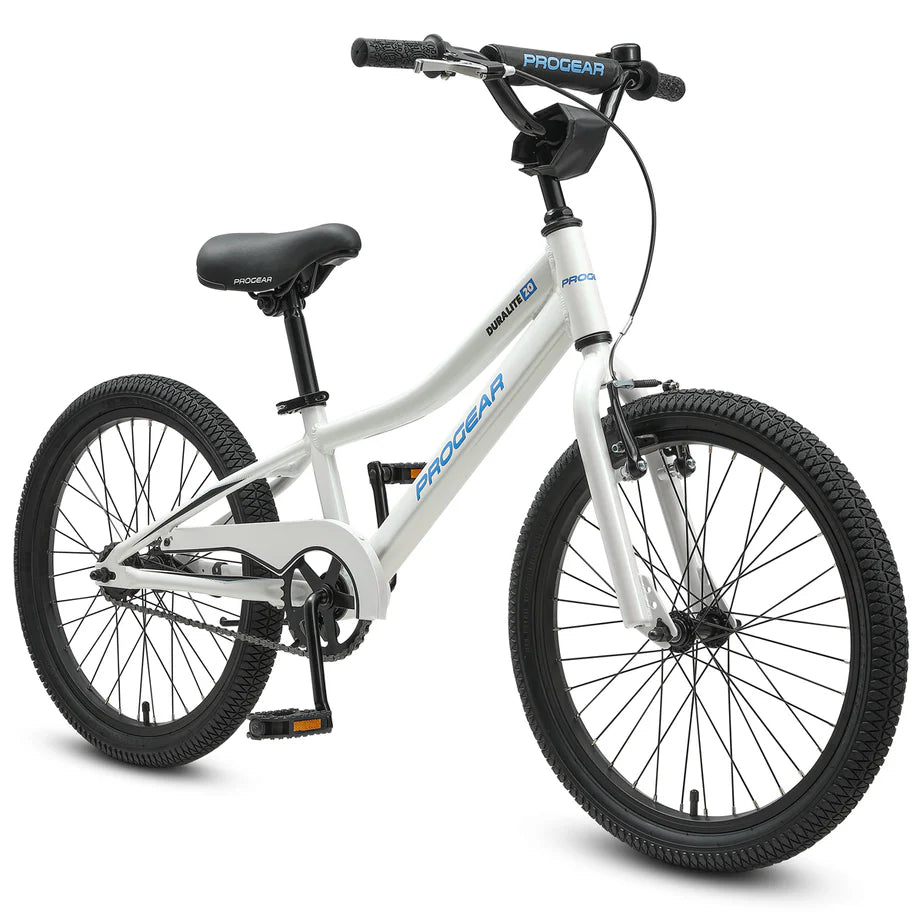 DuraLite Kids Bike 20" - Pearl White (Single Speed)